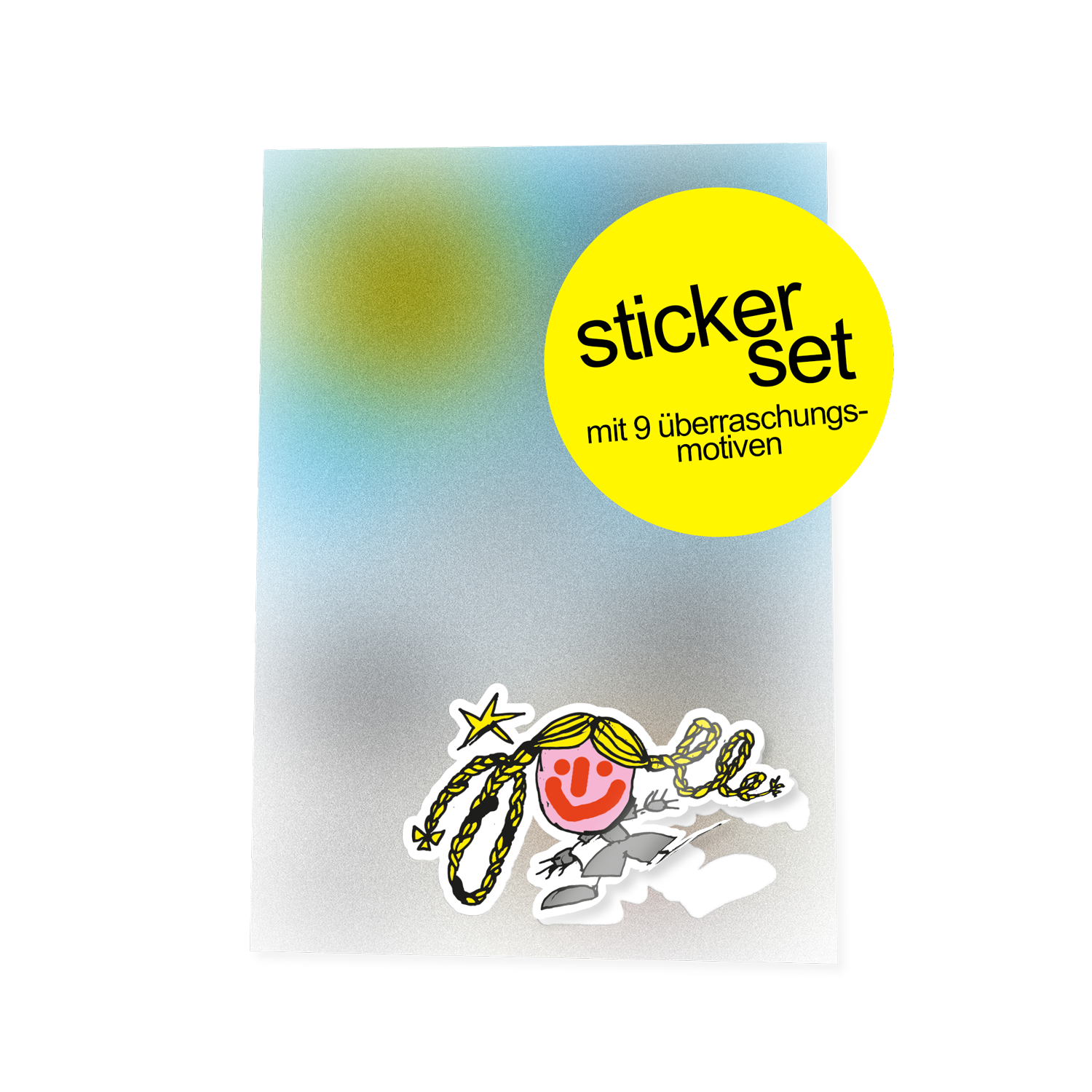 Jolle sunny side up/:down Vinyl + Stickerbogen 451494